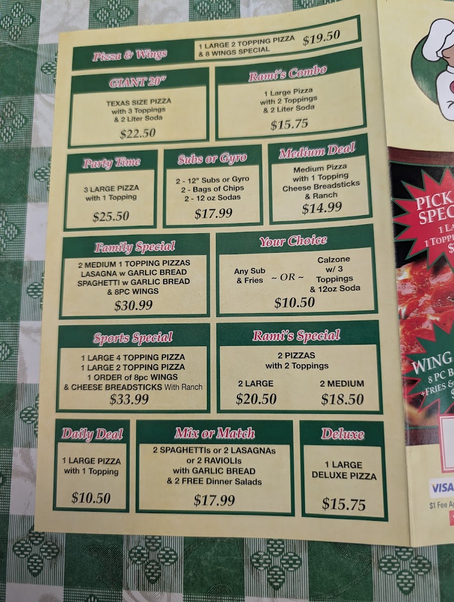 Menu Rami's Pizza-4