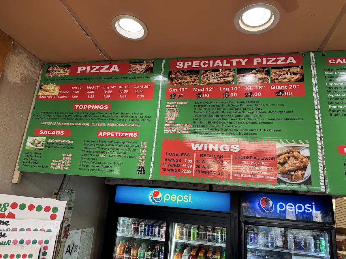 Menu Rami's Pizza-9